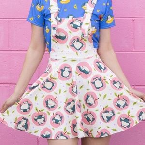 NWT [Blackmilk] Snorlax Apples Apron Dress - XS